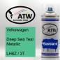 Preview: Volkswagen, Deep Sea Teal Metallic, LH6Z / 3T: 400ml Sprühdose, von ATW Autoteile West.